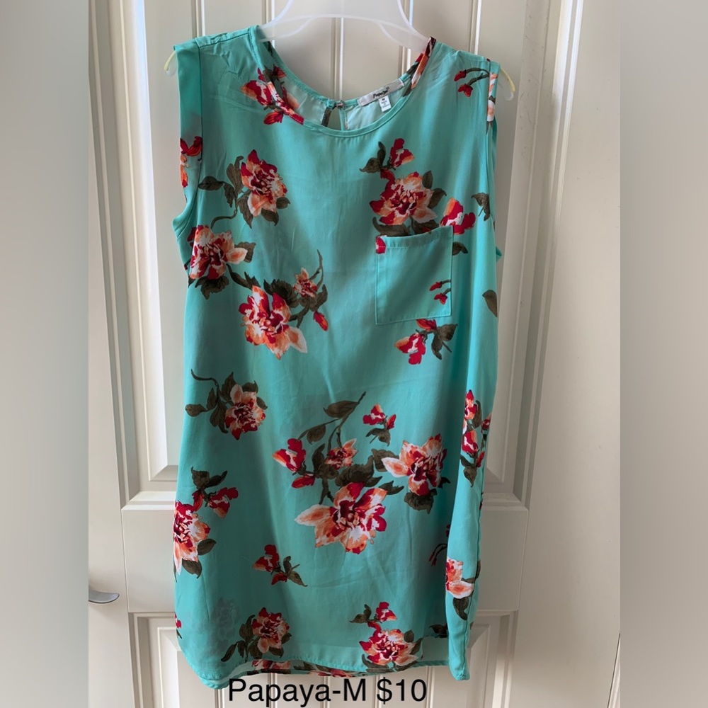 Dress. Papaya